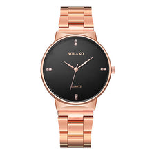 Load image into Gallery viewer, Black Quartz  Women clock