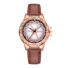 Load image into Gallery viewer, Women Rose Gold Quartz clock