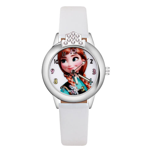 princess Anna Elsa Crystal style Children's Watches