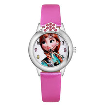Load image into Gallery viewer, princess Anna Elsa Crystal style Children&#39;s Watches