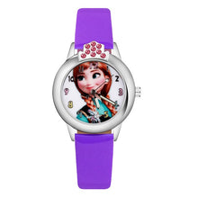 Load image into Gallery viewer, princess Anna Elsa Crystal style Children's Watches