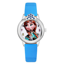 Load image into Gallery viewer, princess Anna Elsa Crystal style Children's Watches